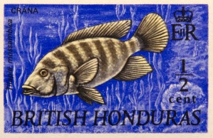British Honduras 2 Stamp